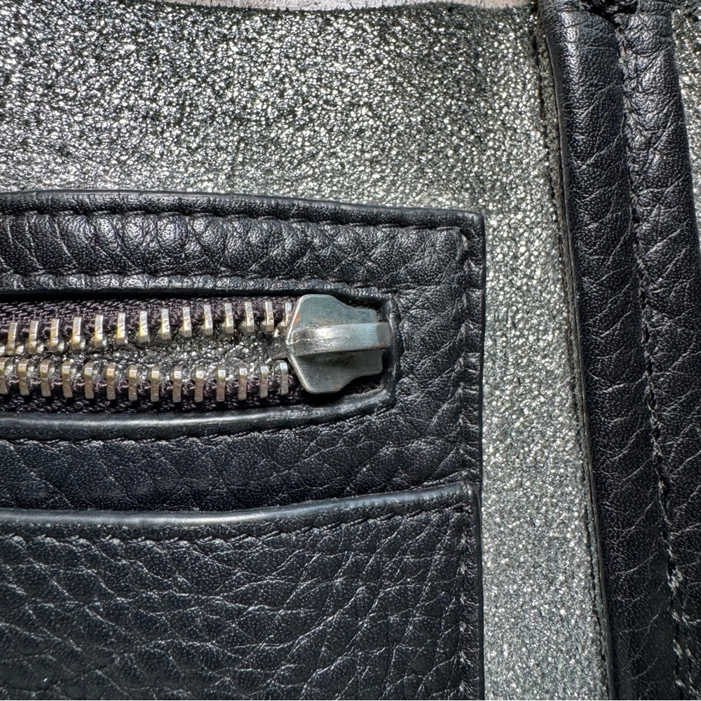 Botkier Soho Black Pebbled Leather Tote Shoulder Handbag - Picture 11 of 11